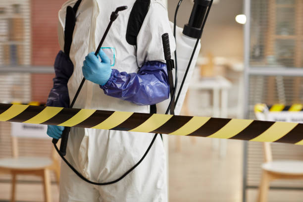 Professional Blood Cleanup technician working in Washington Grove, MD